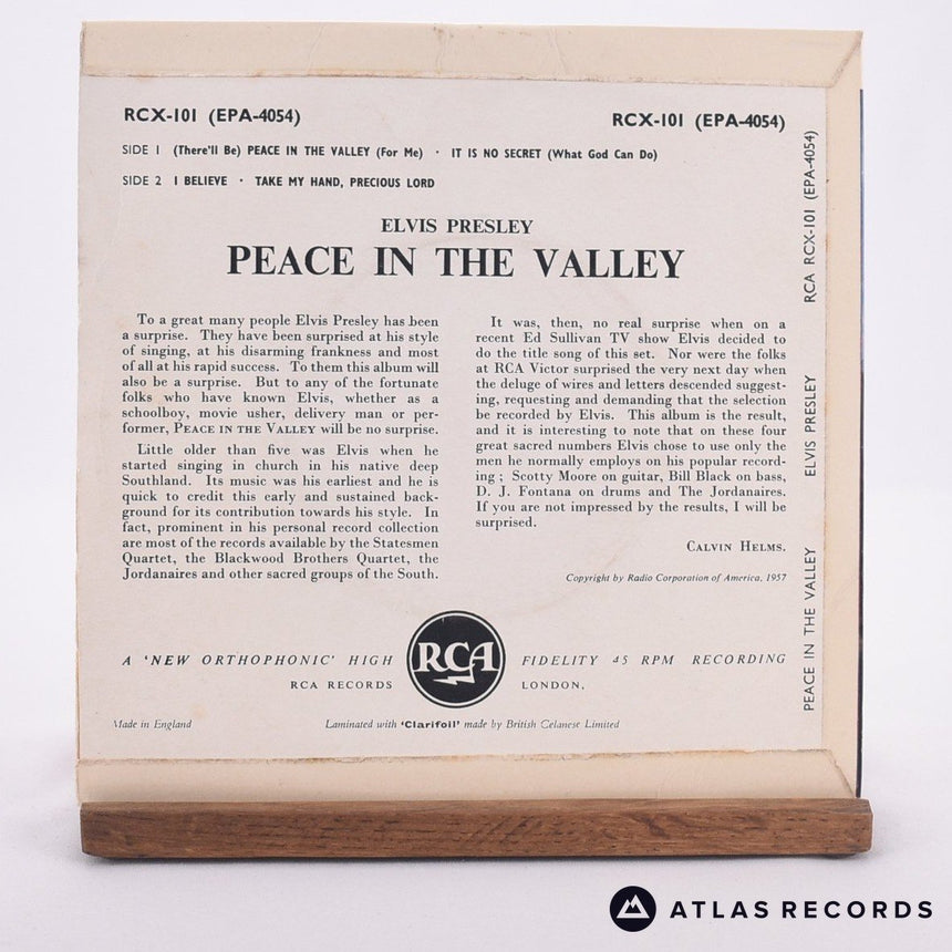 Elvis Presley - Peace In The Valley - Reissue 7" Album Vinyl Record - EX/VG+