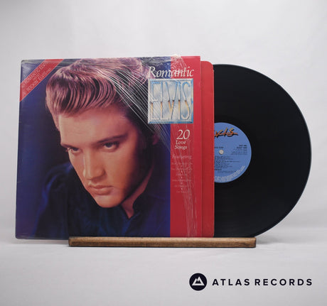 Elvis Presley Romantic Elvis - 20 Love Songs LP Vinyl Record - Front Cover & Record