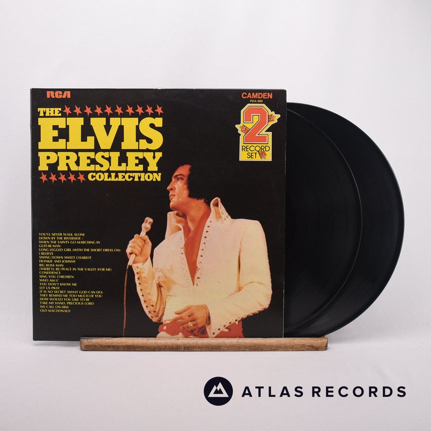 Elvis Presley The Elvis Presley Collection 2 x LP Vinyl Record - Front Cover & Record