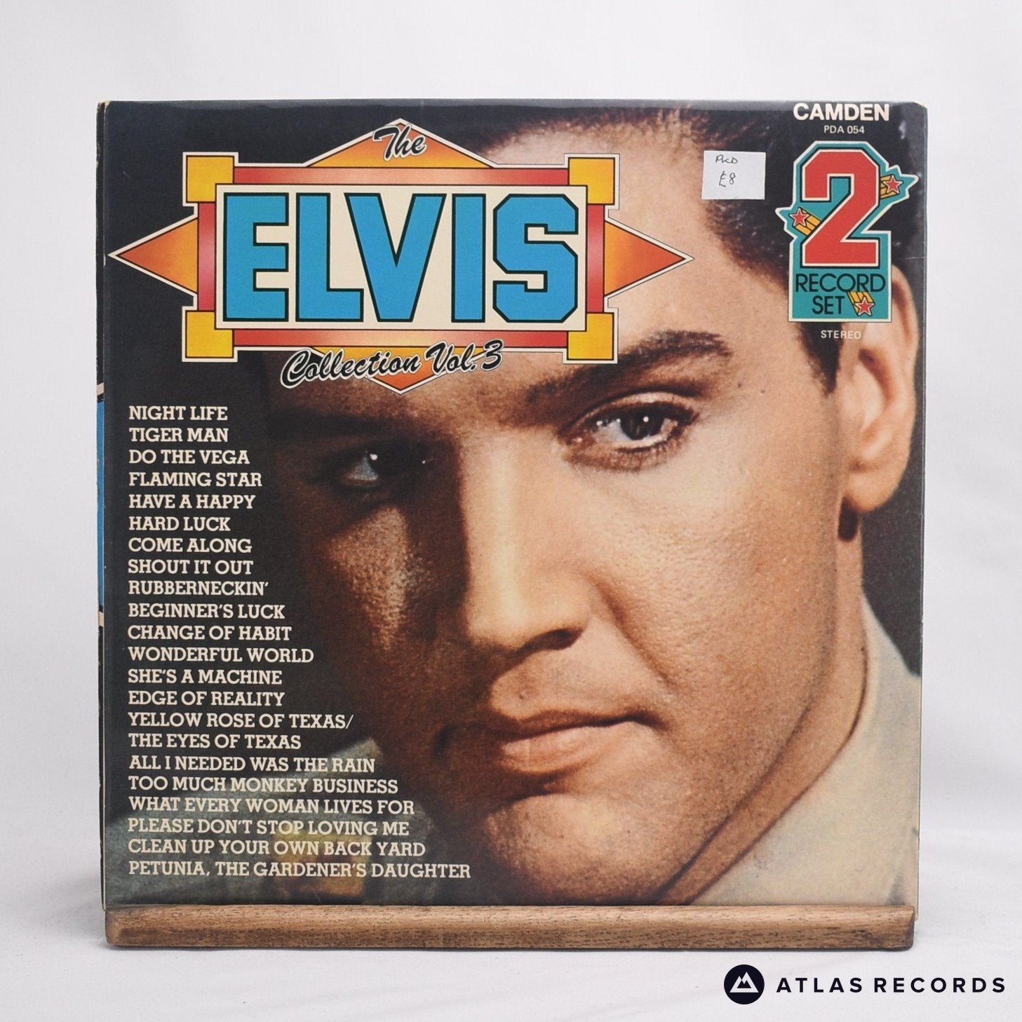 Elvis Presley The Elvis Presley Collection Vol 3 Double Lp Vinyl Vgex And Atlas Records 3230