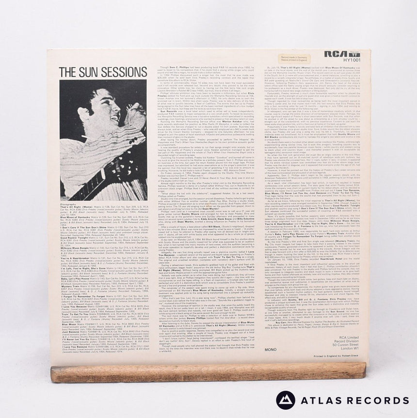 Elvis Presley - The Elvis Presley Sun Collection - LP Vinyl Record - EX/VG+