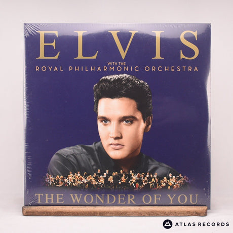Elvis Presley The Wonder Of You Double LP Vinyl Record - Front Cover & Record