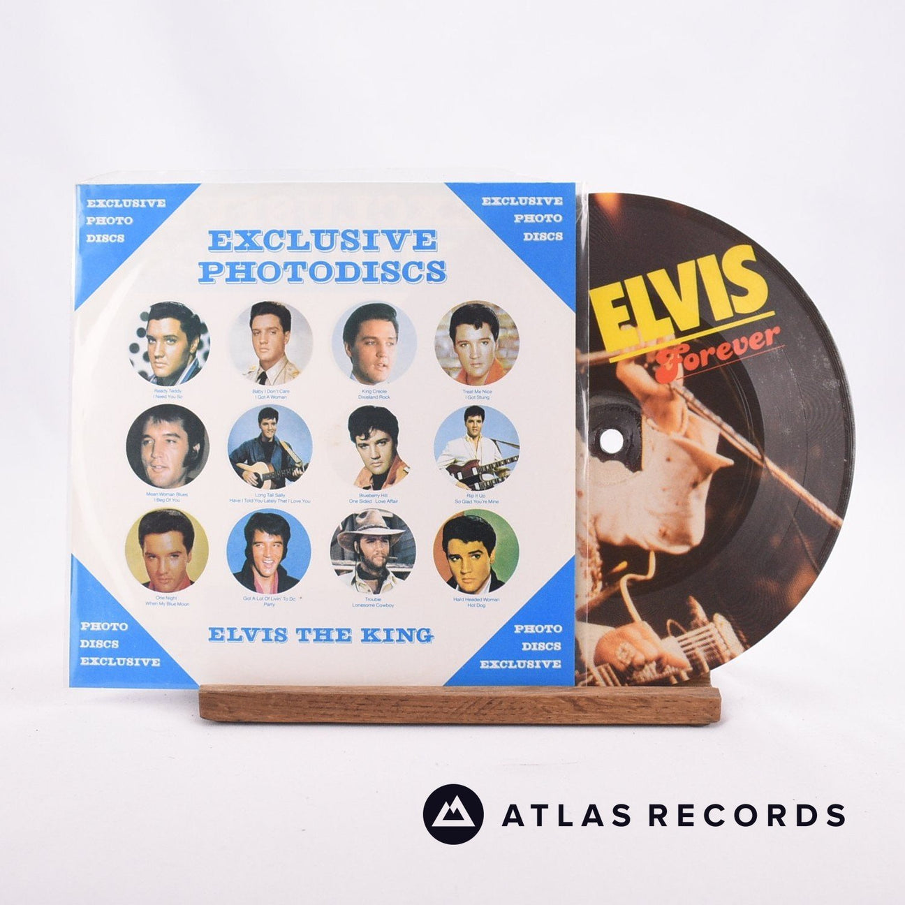 Elvis Presley Tutti Frutti 7" Flexi-Disc Vinyl Record - Front Cover & Record