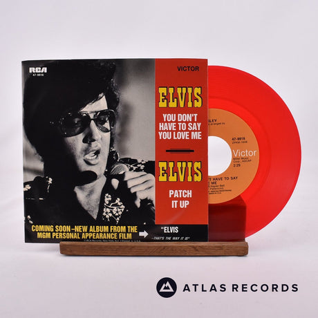 Elvis Presley You Don't Have To Say You Love Me 7" Vinyl Record - Front Cover & Record