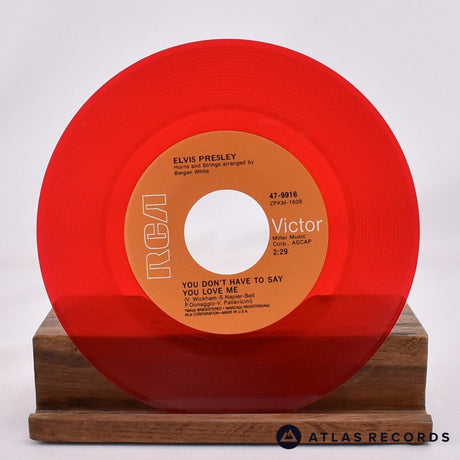 Elvis Presley - You Don't Have To Say You Love Me - 7" Vinyl Record - EX/EX