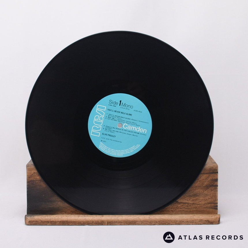 Elvis Presley - You'll Never Walk Alone - Mono Reissue LP Vinyl Record - EX/VG+