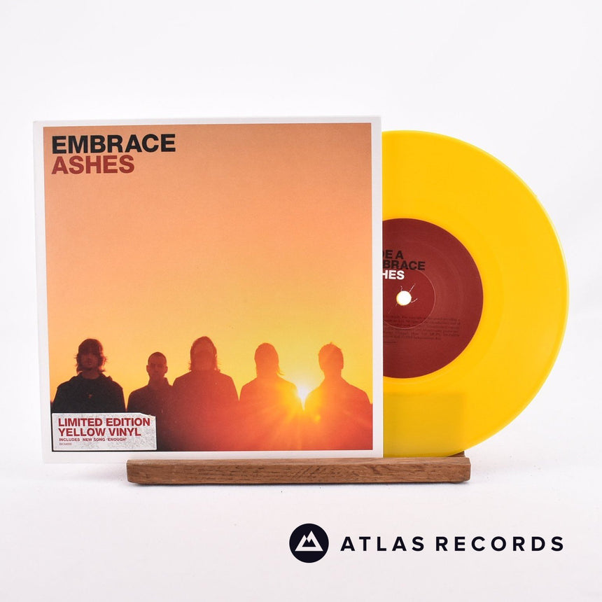 Embrace Ashes 7" Vinyl Record - Front Cover & Record