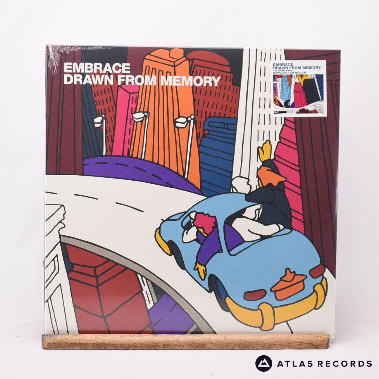 Embrace Drawn From Memory LP Vinyl Record - Front Cover & Record