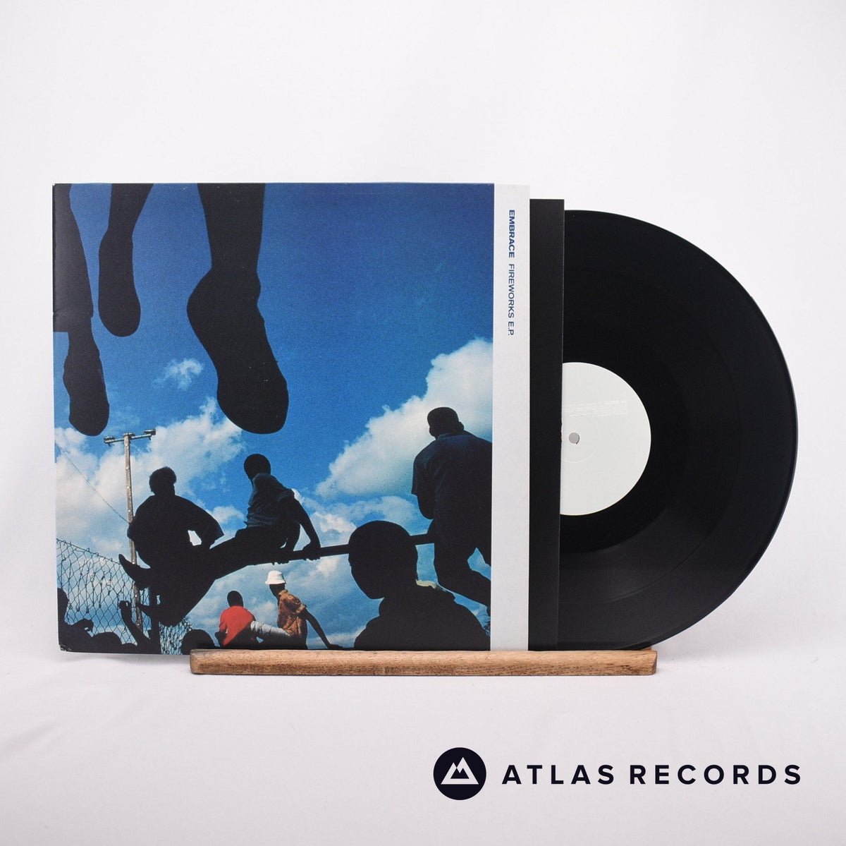 Embrace Fireworks E.P. 12" Vinyl Record - Front Cover & Record