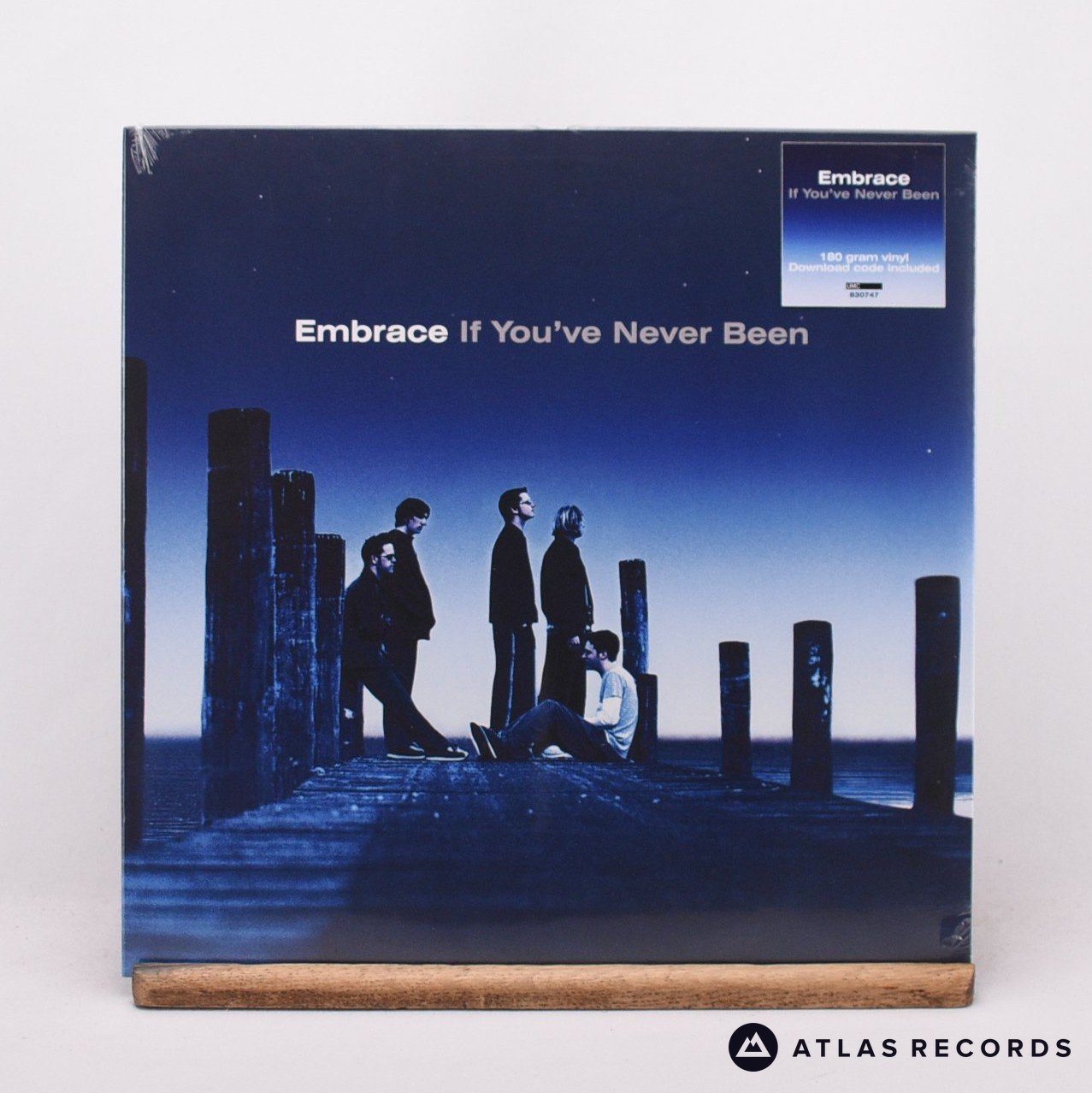 Embrace If You've Never Been LP Vinyl Record - Front Cover & Record