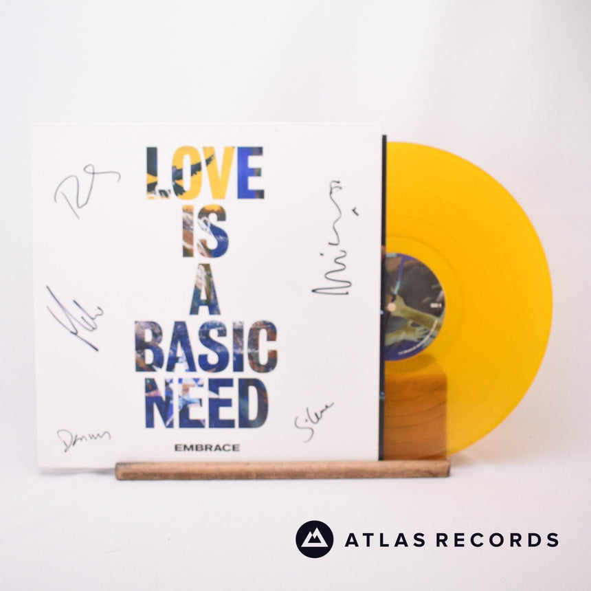 Embrace Love Is A Basic Need LP Vinyl Record - Front Cover & Record
