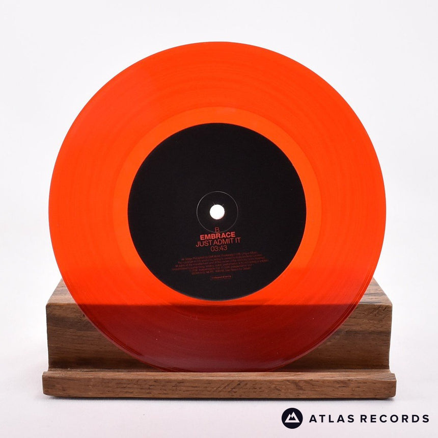 Embrace - Target - Red Translucent 7" Vinyl Record - NM/NM