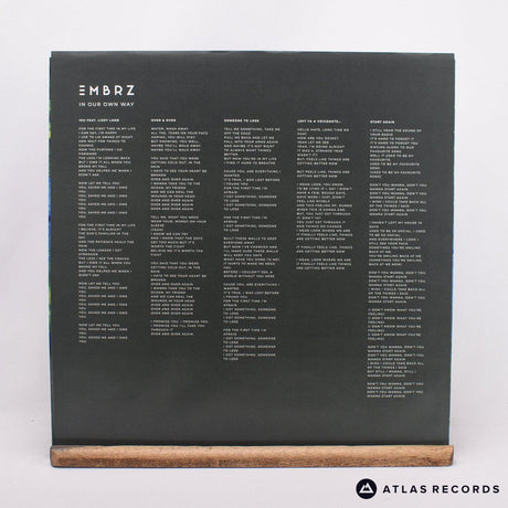 Embrz - In Our Own Way - Pink Translucent A B LP Vinyl Record - NM/EX