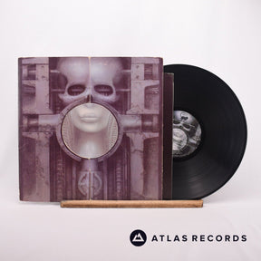 Emerson, Lake & Palmer Brain Salad Surgery LP Vinyl Record - Front Cover & Record