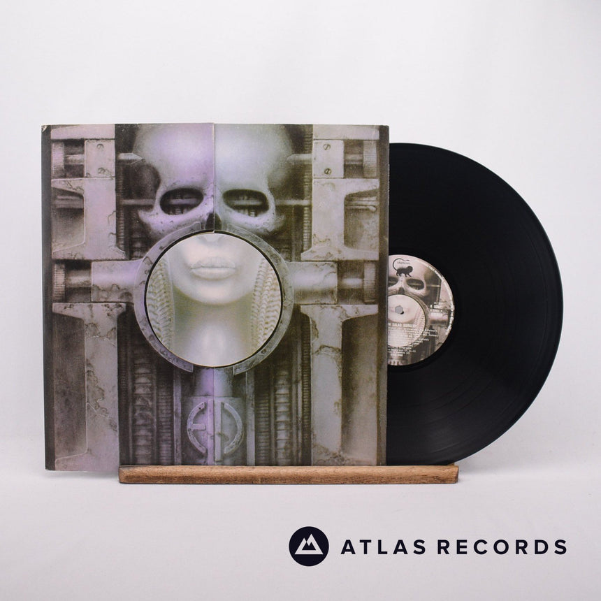 Emerson, Lake & Palmer Brain Salad Surgery LP Vinyl Record - Front Cover & Record