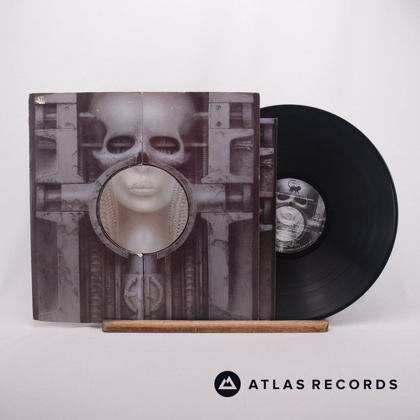 Emerson, Lake & Palmer Brain Salad Surgery LP Vinyl Record - Front Cover & Record