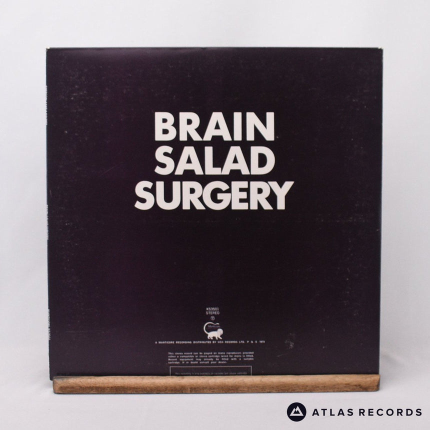 Emerson, Lake & Palmer - Brain Salad Surgery - A3 B3 LP Vinyl Record - VG+/EX