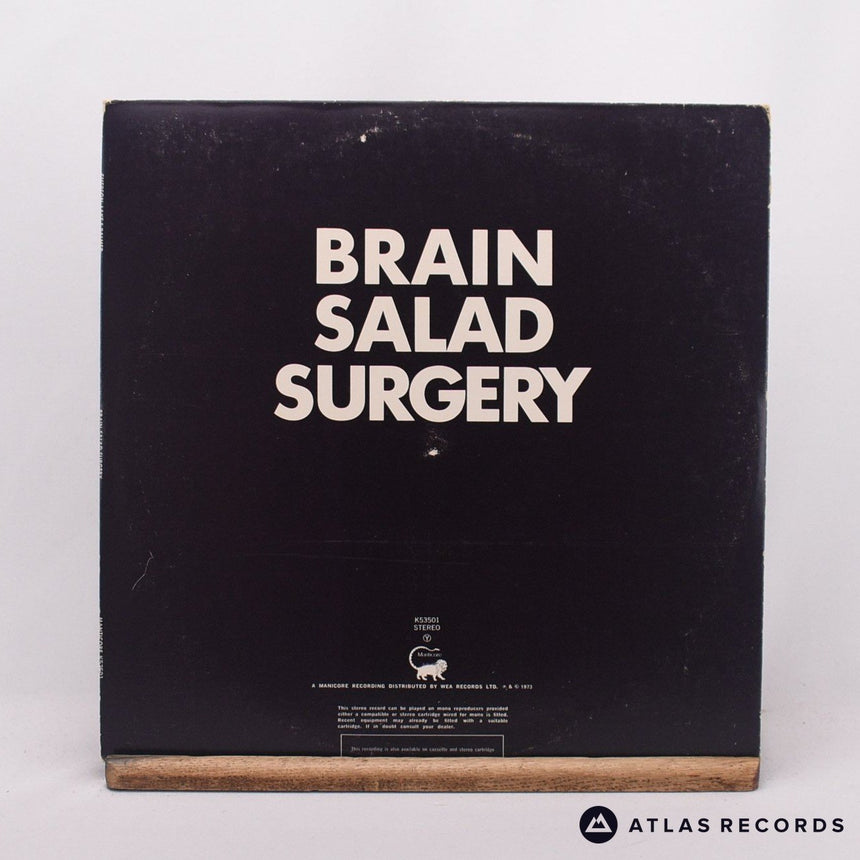 Emerson, Lake & Palmer - Brain Salad Surgery - -G AT PR LP Vinyl Record - VG+/EX