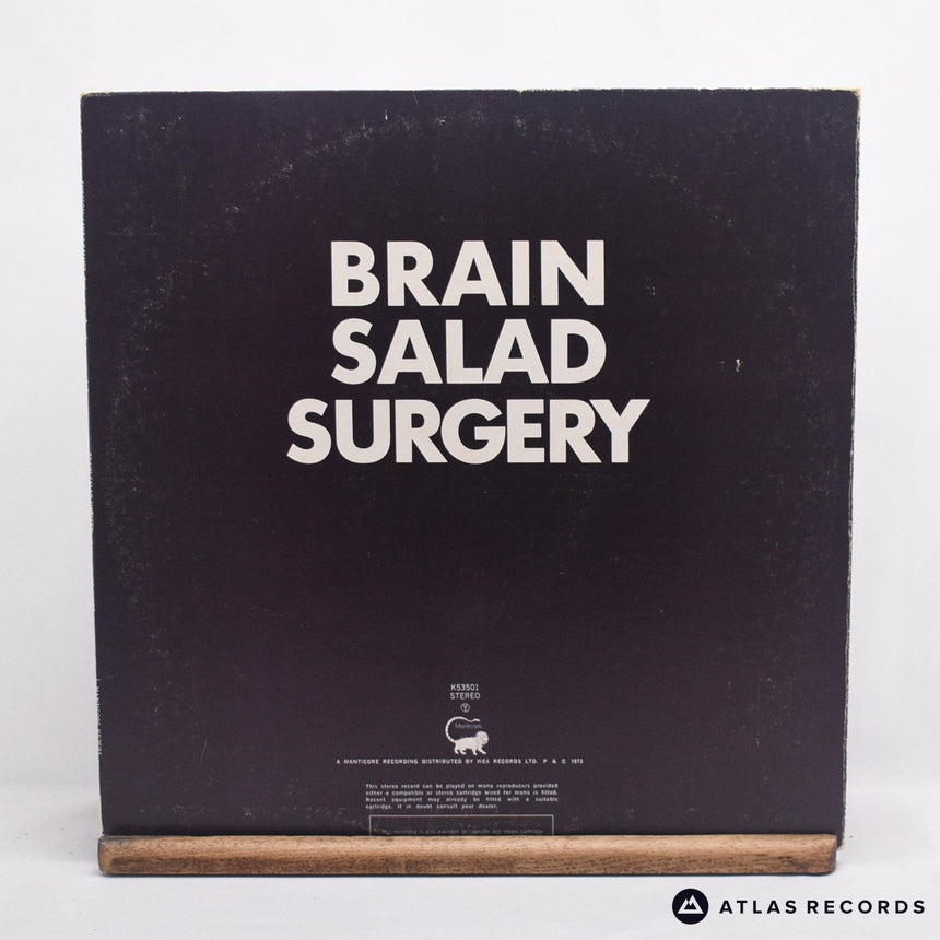 Emerson, Lake & Palmer - Brain Salad Surgery - LP Vinyl Record - VG/EX