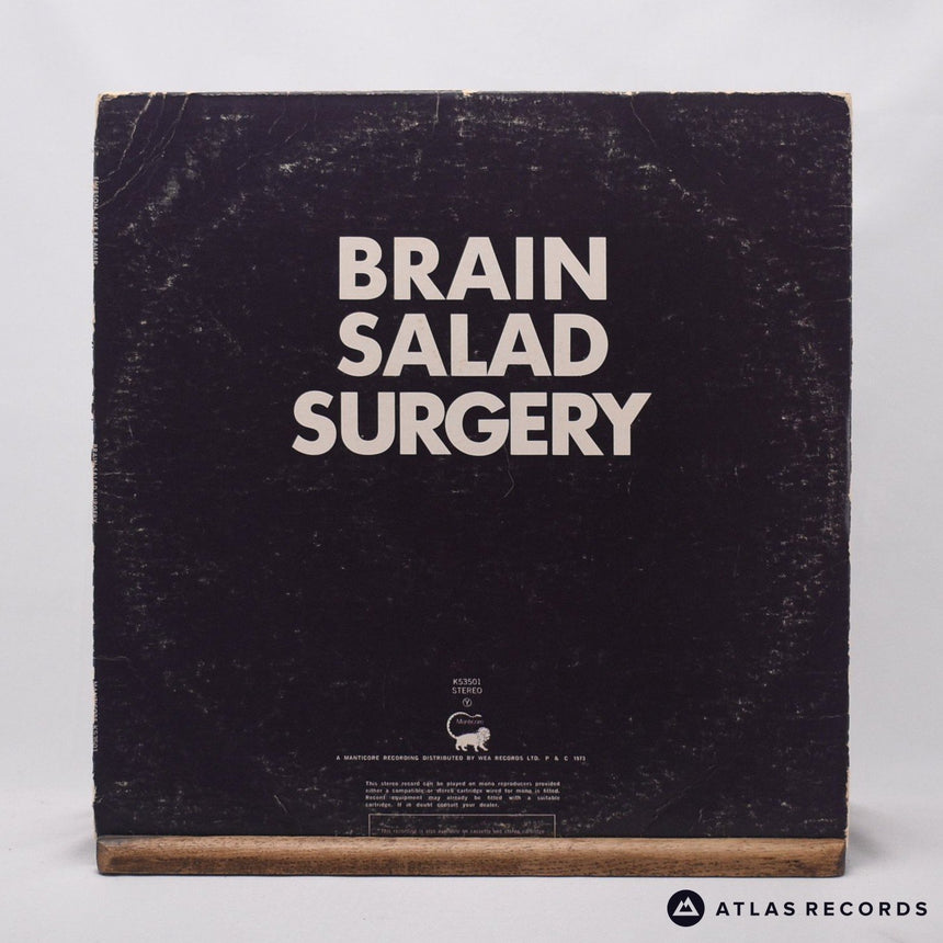 Emerson, Lake & Palmer - Brain Salad Surgery - LP Vinyl Record - VG/VG+