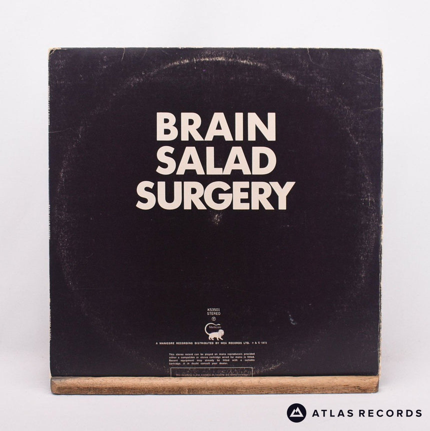 Emerson, Lake & Palmer - Brain Salad Surgery - -G -G LP Vinyl Record - VG+/VG+