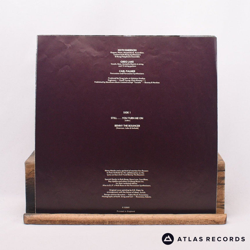 Emerson, Lake & Palmer - Brain Salad Surgery - SRC AT LP Vinyl Record - VG+/EX