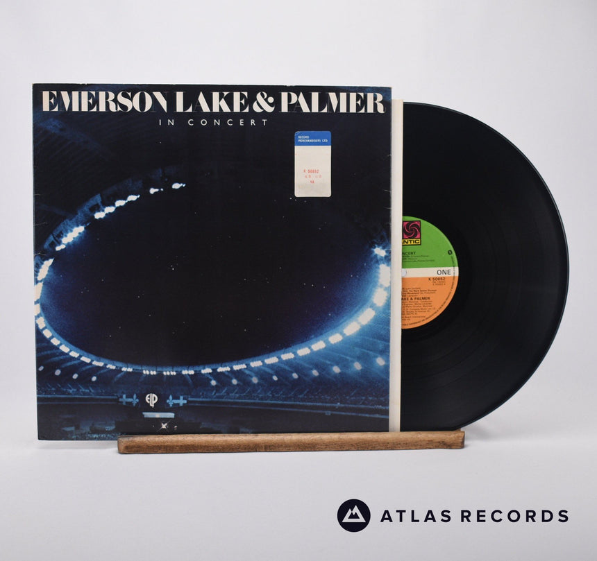 Emerson, Lake & Palmer In Concert LP Vinyl Record - Front Cover & Record