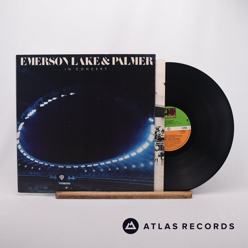 Emerson, Lake & Palmer In Concert LP Vinyl Record - Front Cover & Record