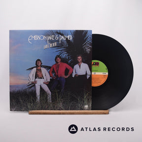 Emerson, Lake & Palmer Love Beach LP Vinyl Record - Front Cover & Record