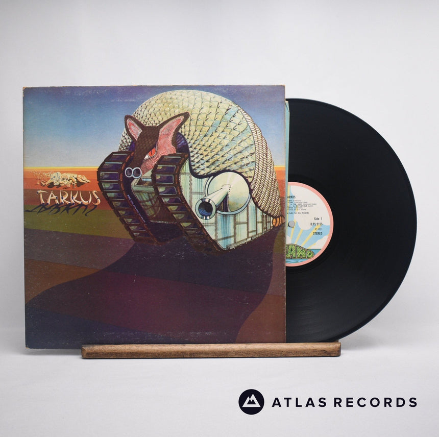 Emerson, Lake & Palmer Tarkus LP Vinyl Record - Front Cover & Record