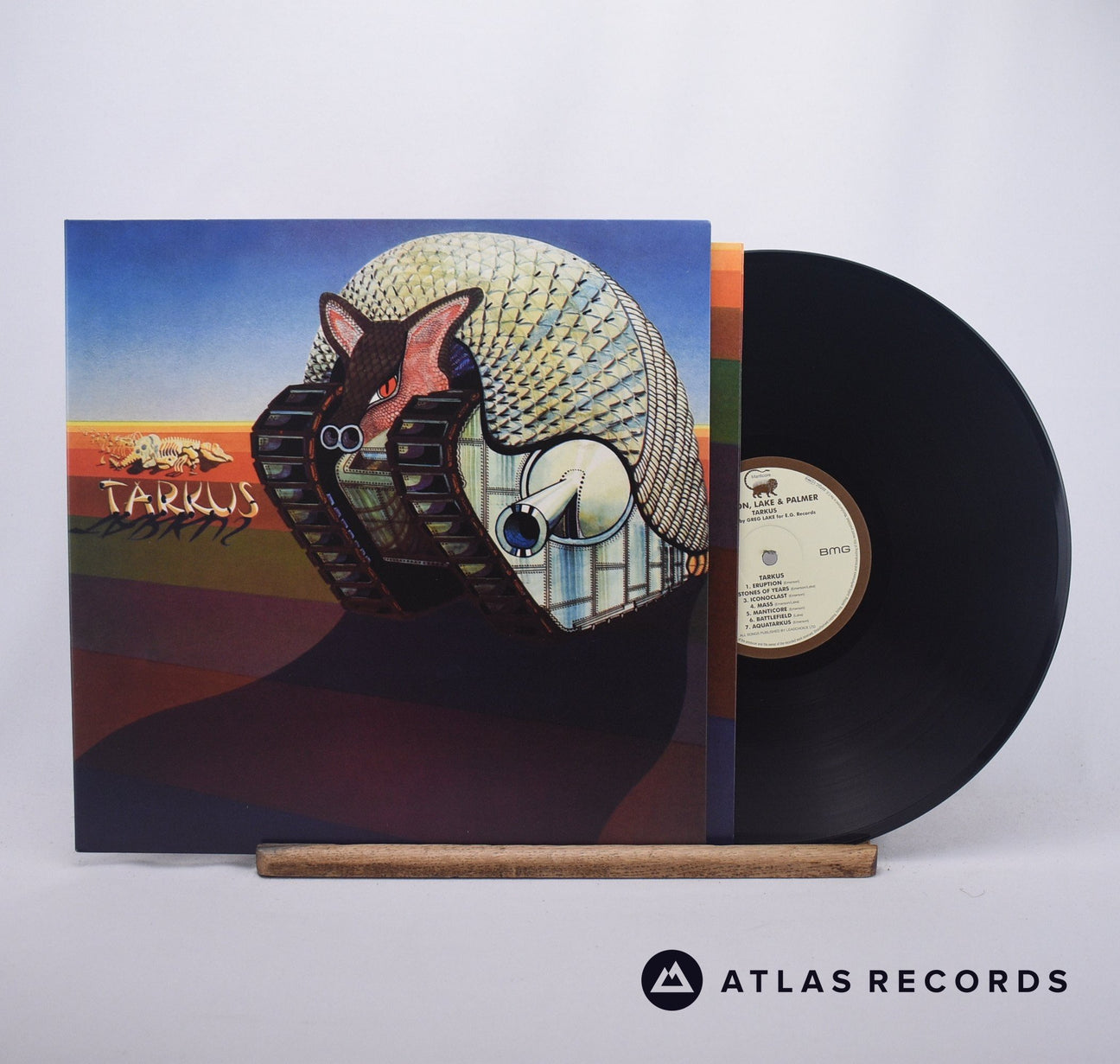 Emerson, Lake & Palmer Tarkus LP Vinyl Record - Front Cover & Record