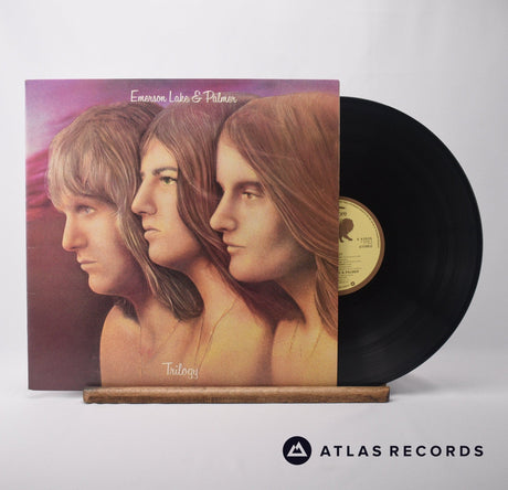 Emerson, Lake & Palmer Trilogy LP Vinyl Record - Front Cover & Record