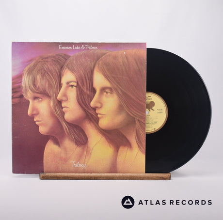 Emerson, Lake & Palmer Trilogy LP Vinyl Record - Front Cover & Record