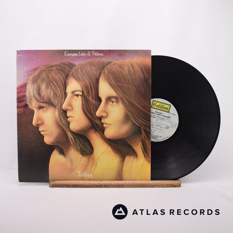 Emerson, Lake & Palmer Trilogy LP Vinyl Record - Front Cover & Record