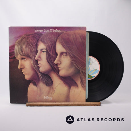 Emerson, Lake & Palmer Trilogy LP Vinyl Record - Front Cover & Record