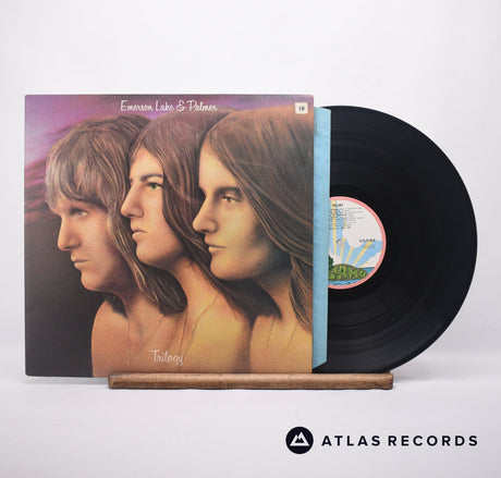 Emerson, Lake & Palmer Trilogy LP Vinyl Record - Front Cover & Record