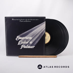 Emerson, Lake & Palmer Welcome Back My Friends To The Show That Never Ends - Ladies And Gentlemen 3 x LP Vinyl Record - Front Cover & Record