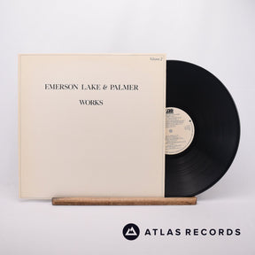 Emerson, Lake & Palmer Works LP Vinyl Record - Front Cover & Record