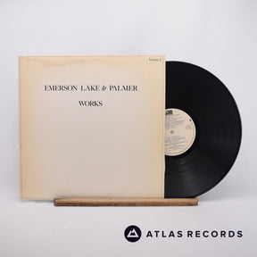 Emerson, Lake & Palmer Works LP Vinyl Record - Front Cover & Record