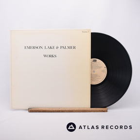Emerson, Lake & Palmer Works LP Vinyl Record - Front Cover & Record