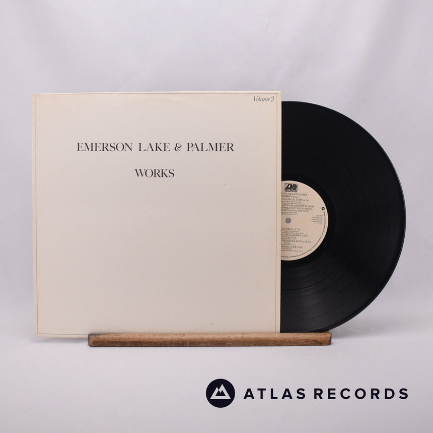 Emerson, Lake & Palmer Works LP Vinyl Record - Front Cover & Record