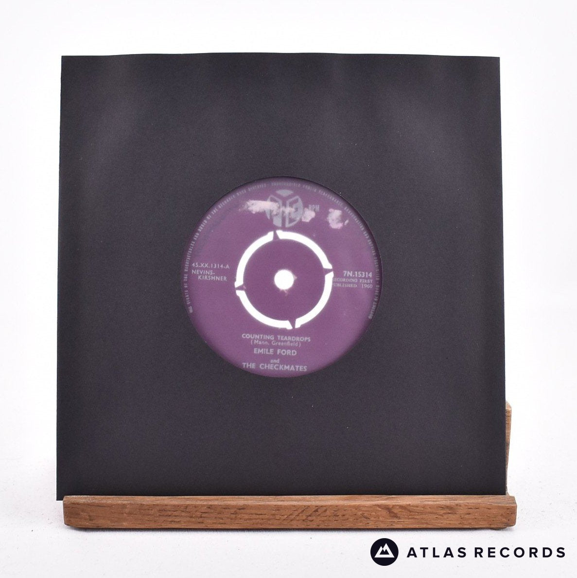 Emile Ford & The Checkmates Counting Teardrops 7" Vinyl Record - In Sleeve
