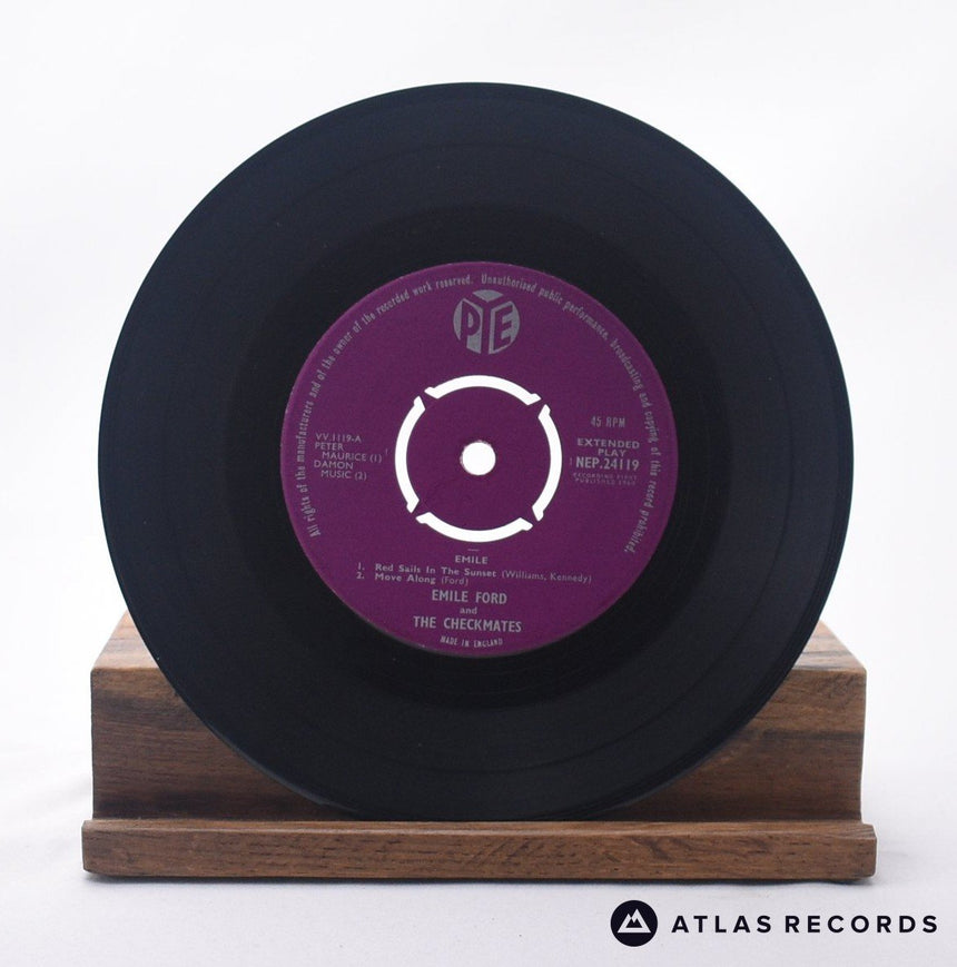 Emile Ford & The Checkmates - Emile - 7" EP Vinyl Record - VG+/VG+