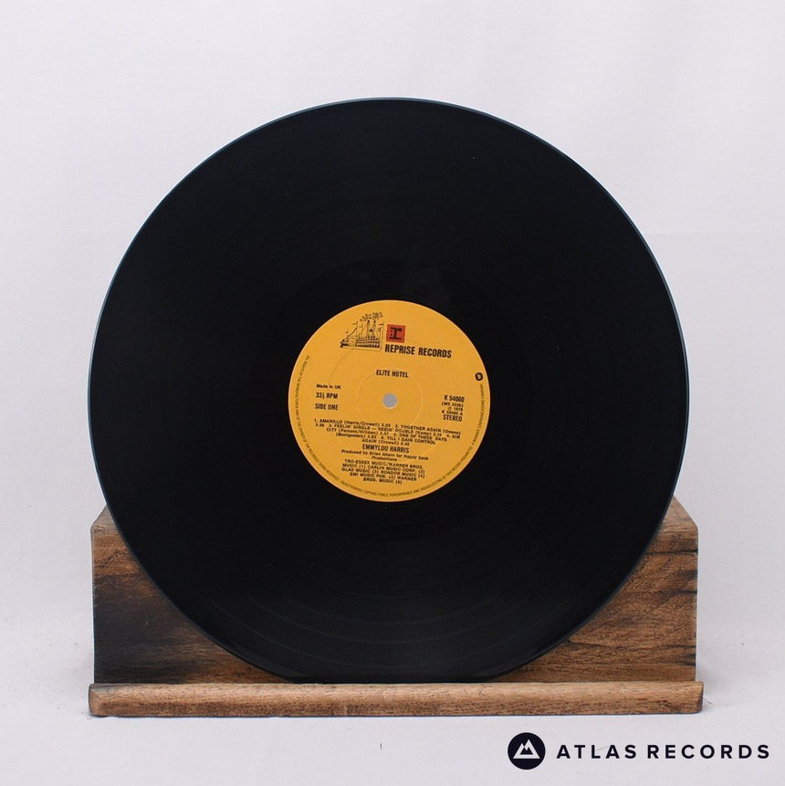 Emmylou Harris - Elite Hotel - LP Vinyl Record - EX/EX