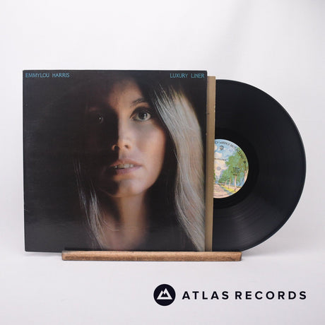 Emmylou Harris Luxury Liner LP Vinyl Record - Front Cover & Record