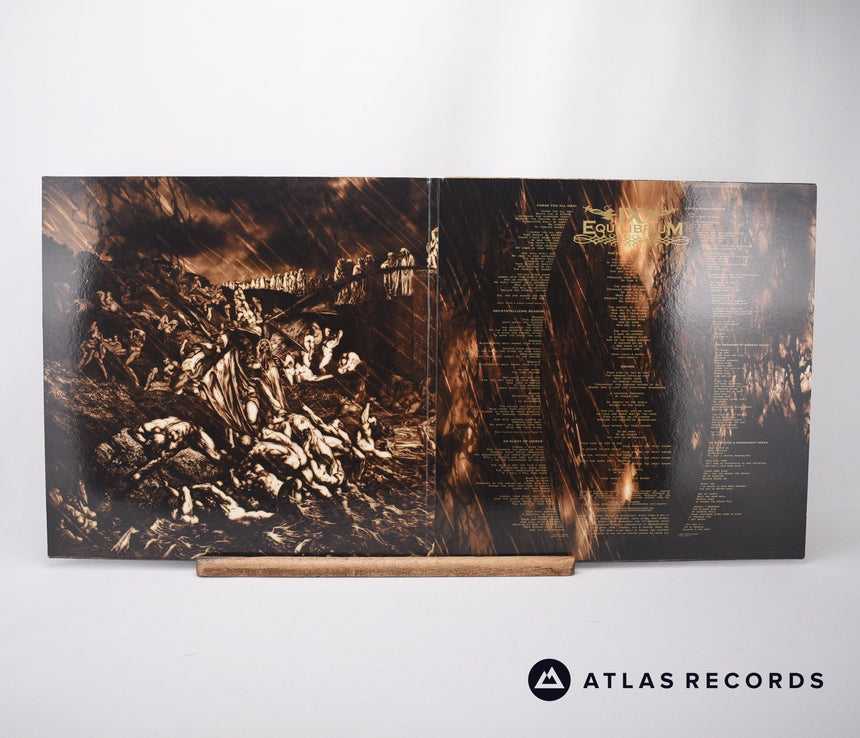 Emperor - IX Equilibrium - Brown Limited Edition A B LP Vinyl Record - NM/NM
