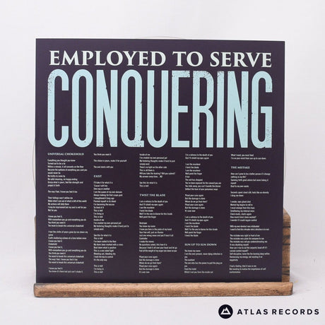 Employed To Serve - Conquering - Clear Lyric Sheet LP Vinyl Record - NM/EX