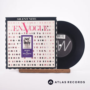 En Vogue Silent Nite 7" Vinyl Record - Front Cover & Record