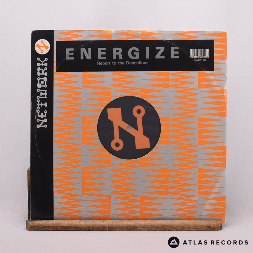 Energise Report To The Dancefloor 12" Vinyl Record - Front Cover & Record