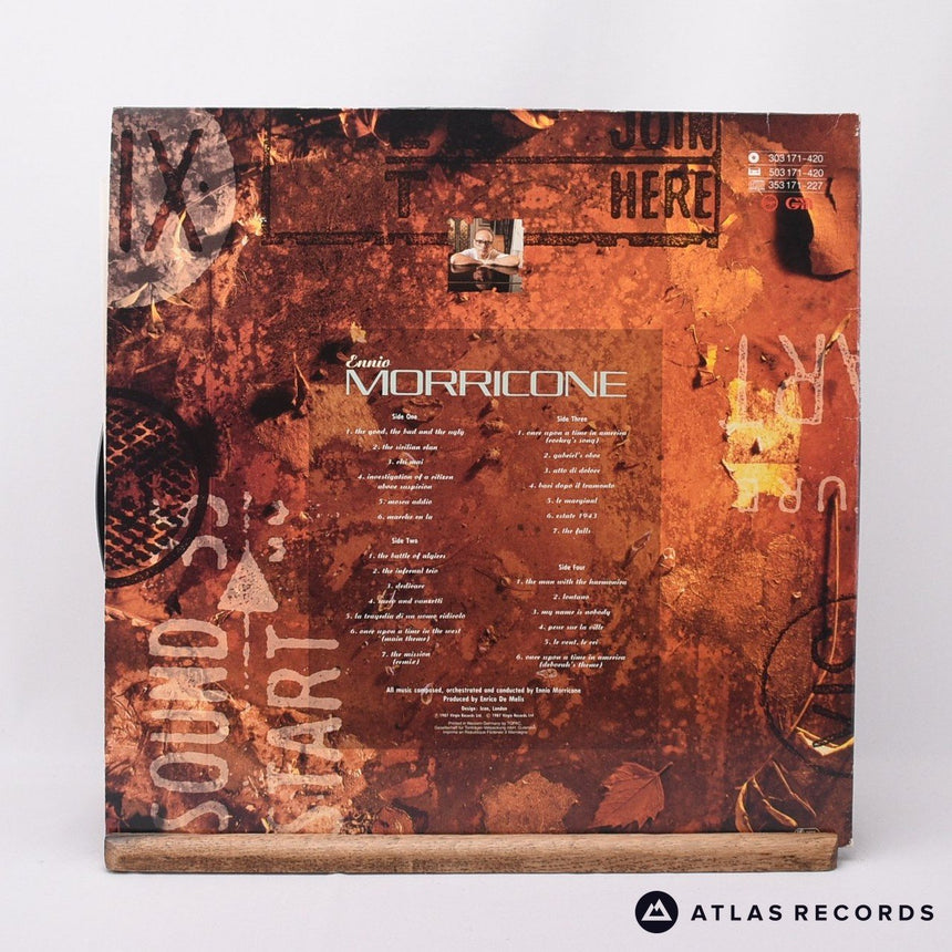 Ennio Morricone - Film Music 1966-1987 - Double LP Vinyl Record - EX/VG+